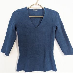 Wolford Virgin Wool Ribbed Top